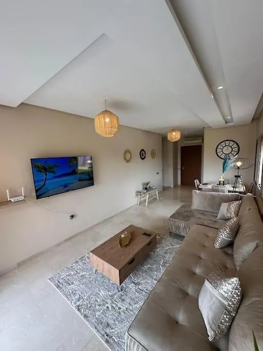 Prestigia Golf City & Pool 2 Bedroom Luxury Comforts Marrakesh