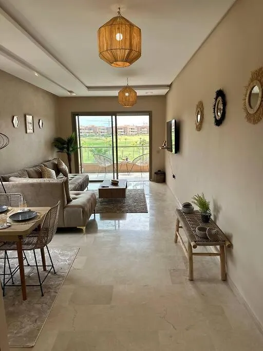 Prestigia Golf City & Pool 2 Bedroom Luxury Comforts Marrakesh
