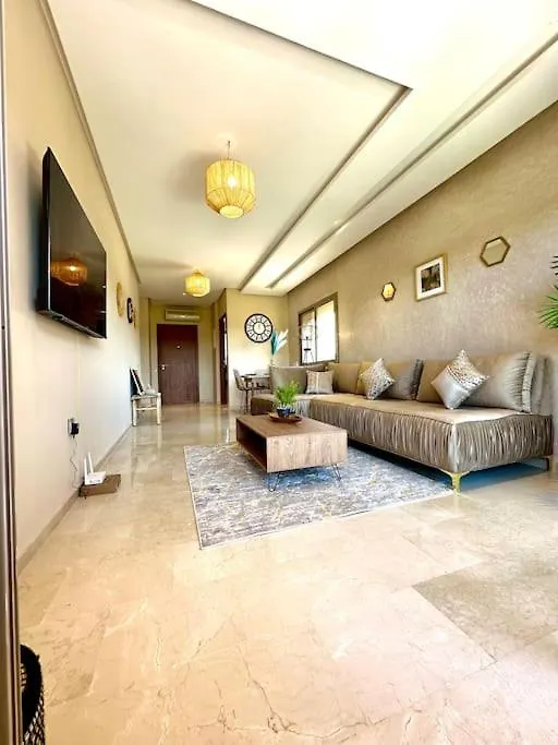 Apartment Prestigia Golf City & Pool 2 Bedroom Luxury Comforts Marrakesh