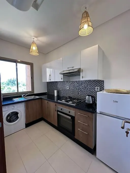 Apartment Prestigia Golf City & Pool 2 Bedroom Luxury Comforts Marrakesh